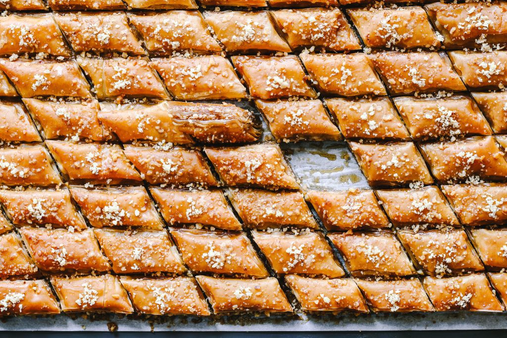 Coffee & Walnut Baklava