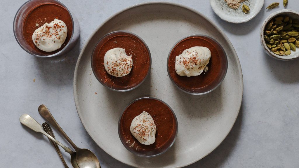 Cardamom Chocolate Mousse
